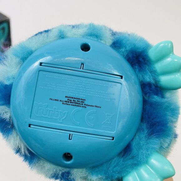 Furby Boom! Blue Waves Aqua 2013 Hasbro Rare With Box - Tested Hasbro - Picture 5 of 11